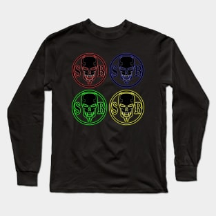 4 Color SB Logo design Long Sleeve T-Shirt